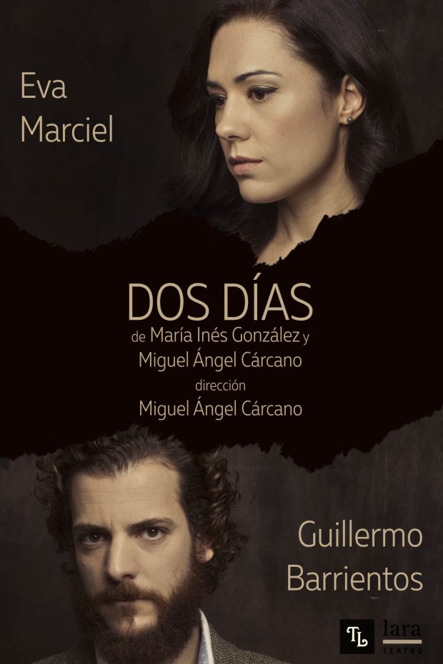 Cartel Dos Días Teatro Lara sala Lola Memorives Madrid